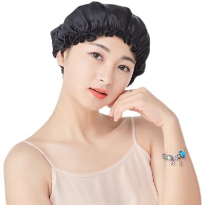 China Real Factory Directly Casual Silk Sleep Cap 6A Grade Silk Hoods Sleep Cap For Hair Care for sale