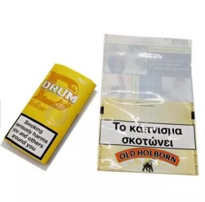 China Heat Seal Foil Mylar Plastic 100g Hand Rolling Cigar Tobacco Leaf Pouch Packaging Bag for sale