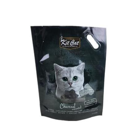 China Custom design gravure printing matt opp pet cpp pe plastic k pouch pet dog food packaging bag for sale