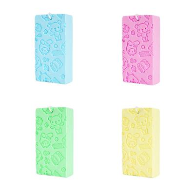 China EXFOLIATE Bath Sponge Body Dead Skin Remover Exfoliating Massager Shower Beauty Skin Care Cleaning Sponge for Baby Kids and Adults for sale