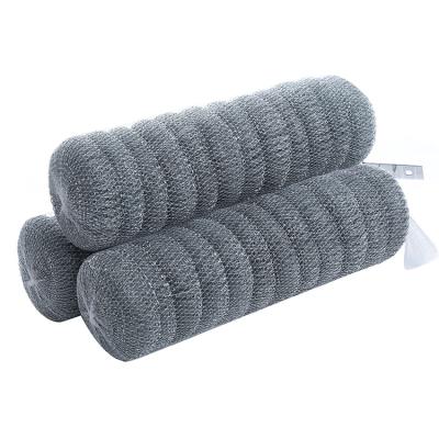 China 100 Sets YINER 20g Wool Ball Low Price Best China Galvanized Steel Wire Cleaning Galvanized Scrubber Galvanized Scrubber for sale