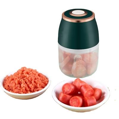 China Electric Car 300ML USB Mini Onion Processor Garlic Machine Garlic Food Cleaver Filling Processor for sale