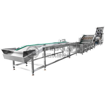 Китай industrial fruits and vegetable washing production line vegetable washing line fruit and vegetable washing line продается