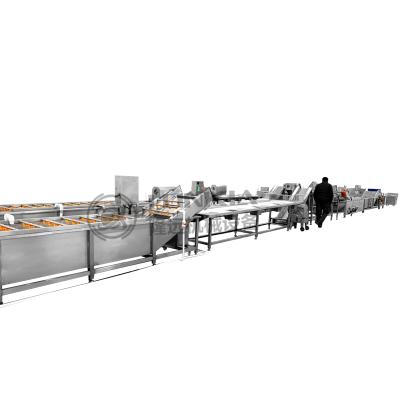 中国 Full Automatic vegetable washing line vegetable washing line fruits and vegetable processing equipment 販売のため