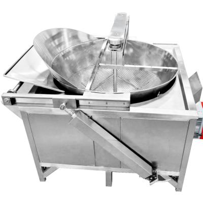 중국 Fryer Machine banana Fruit Fryer Industrial Commercial Factory Price Potato Chips Continuous Fryer 판매용