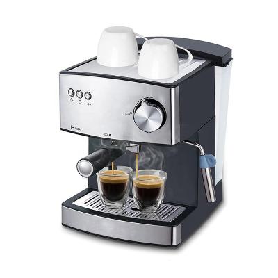 China Commercial Coffee Machine Stainless Body Automatic Espresso Home Coffee Makers And Steel for sale