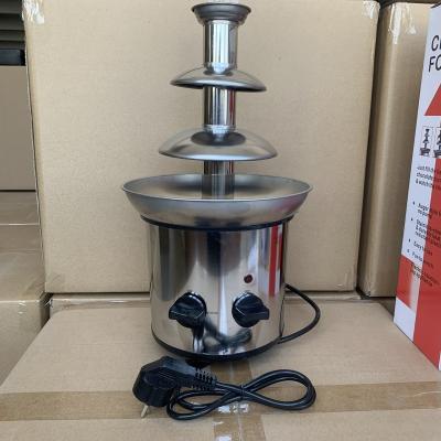 China Wedding party outdoor commercial hotel household custom logo304 stainless steel professional chocolate fountain for sale