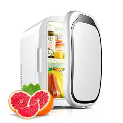 China 2021 6L THERMOELECTRIC salad bar fridge magnet badgeskin customized skin mini fridge for sale