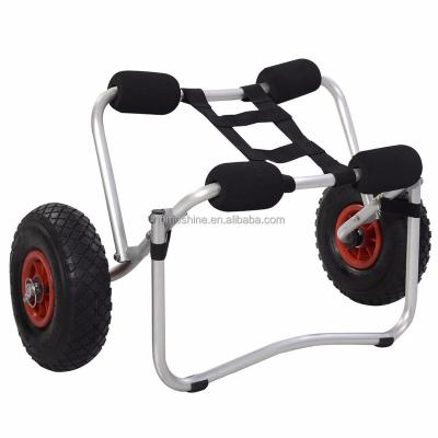 China Folding Cart Wheels Dolly Trailer Tote Trolley Kayak Trolley Boat Kayak Canoe Carrier Transport for sale