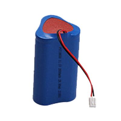 China BOATS 18650 Lithium Ion Battery Pack Rechargeable Li-ion 12v 3s1p 2600mah for sale