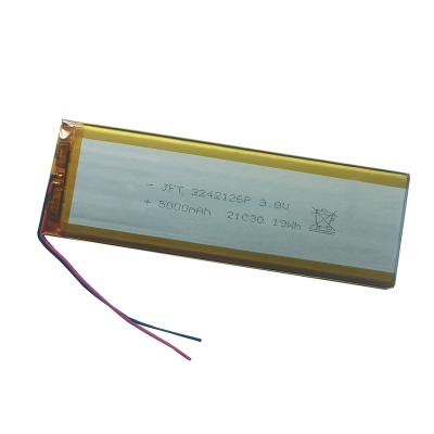 China Toys 3242126 high capacity 3.7V polymer lithium battery is suitable for 7 inch tablet PDA handheld computer for sale