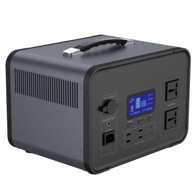 China Portable Security/Monitoring/Alarm DC Power Station 2000w Lifepo4 Battery Cell Battery Supply for Outdoor Camping Backup Power Station for sale