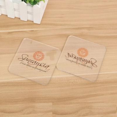 China Viable Factory Wholesale Drink Glass Coasters With High Quality Bulk Photo Inserts for sale