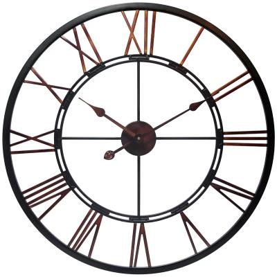 China Antique Roman Numerals Oversized Roman Retro Style Wall Clocks for sale