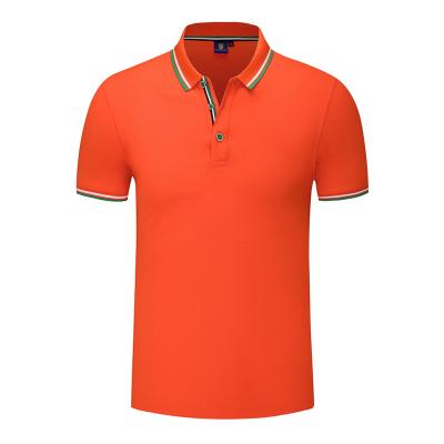 China Anti-wrinkle summer sports cotton men's breathable polo shirt for sale