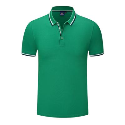 China High End Anti-wrinkle Mens Cotton Short Sleeve Polo Shirt for sale