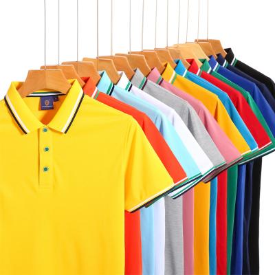 China Anti-wrinkle Summer Fashion Mens Short Sleeve Polo Shirt for sale