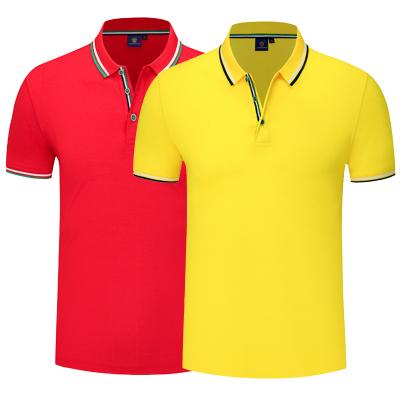 China Anti-wrinkle business fashion handsome men's polo shirt for sale