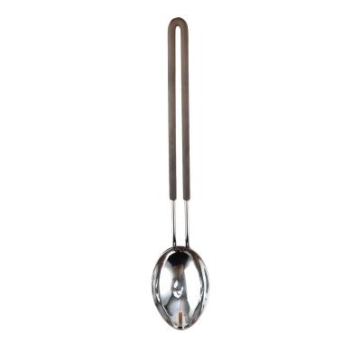 China KITCHENCARE Long Lasting Stainless Steel Spoon For Serving Food Soup Serving Wholesale Solid Spoon for sale