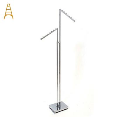 China Floor Metal Retail Store 2 Way Child Clothing Display Stand Rack AF-CR05 for sale