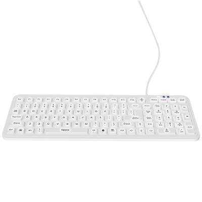 China 202 Numeric Keypad Medical Keyboard Hot Sale In USA / Europe Waterproof Dustproof Silicone Industrial Medical Keyboard For Hospital for sale