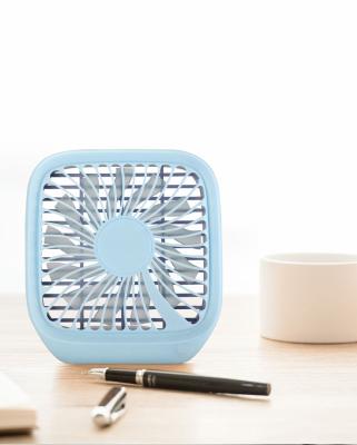 China Dismountable To Clean Cartoon Mini/Portable Small Desk Fan For Student Bed Dorm Home for sale