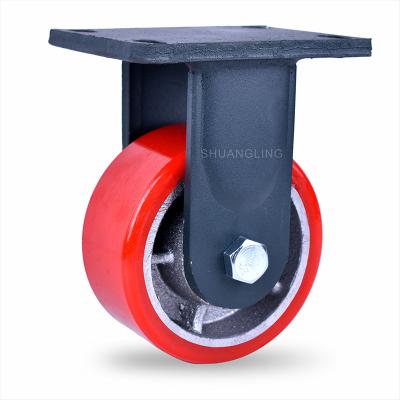 China Quality Assurance Durable 5 Inch Wheel Cast Iron Core 3T 4T Directional Heavy Duty Caster for sale