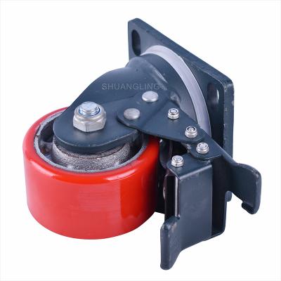 China Durable Heavy Duty Rotary Locking Casters Made in China 2T 3T for sale