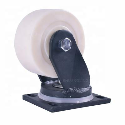 China Manufacturer Wholesale Durable 5 Inch Swivel Nylon Caster Wheels for sale