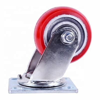 China Durable Manufacturer Wholesale Heavy Duties Swivel Caster Wheel 4 Inch for sale