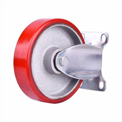 China Durable Medium Caster Polyurethane 5 Inch Caster for sale