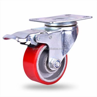 China Durable 3/4 Inch / 5 Inch Wheel Casters Load Casters 300kg Inch for sale