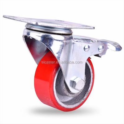 China Factory Wholesale High Quality Casters 300kg Load Trailer Casters Durable for sale