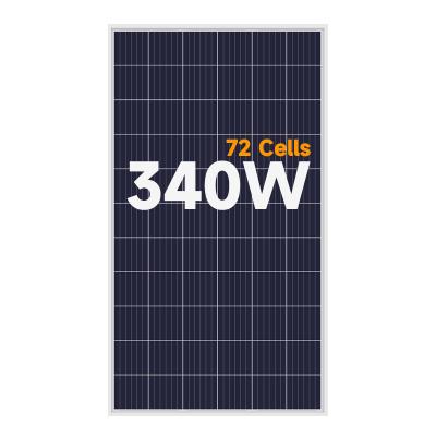 China High Quality Poly 330W 340W 350W Full Cells Warranty Solar Power System 30 Years Solar Panel for sale