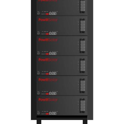 China Power tools rack to mount LiFePO4 battery 51.2v 100ah LiFePO4 lithium battery power storage container cheap price for sale