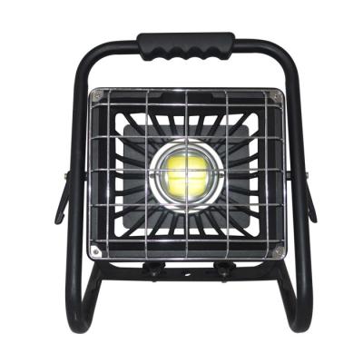 China Waterproof IP65 Portable Rechargeable LED Flood Light 50w Black Silver Green Yellow Color for sale