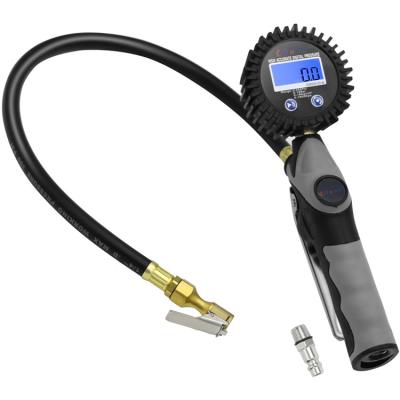 China Durable Tire Repair Tools Digital Tire Inflator Deflate Check Pressure Gauge for sale