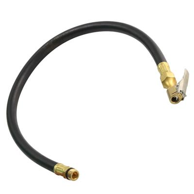 China Pneumatic rubber tire inflator hose air duct customize lengthmatch copper fittings pneumatic rubber tire inflator hose air duct for sale