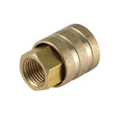 China Professional Pneumatic Air Inflator Tools Fitting Brass Air Tire Chuck for sale