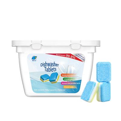 China 50%-80% Active Ingredient Content Solid Dishwasher Tablets for Cleaning for sale