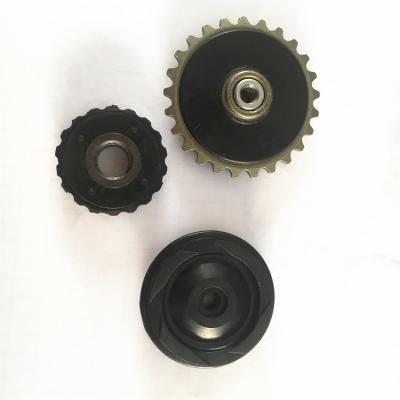 China Transmission Motorcycle Rubber Cam Chain Roller Cam Chain Guide Motorcycle Gear for sale