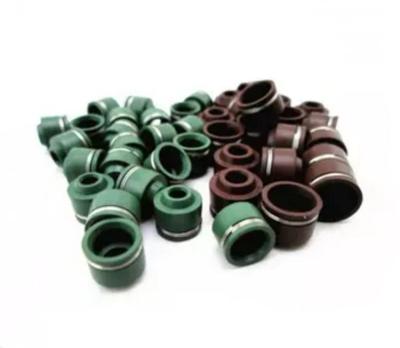 China FKM+Iron China Supplier Engine Parts Valve Spring Single And Double Seal Valve Seal for sale