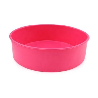 China Different Size Round Cake Silicone Mold Viable Baking Tools for sale