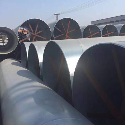 China Hydraulic Hose ASTM API 5l SCH40 160 Large Diameter Pipe Spiral Welded Black Carbon Steel Seamless Pipe Manufacturer for sale