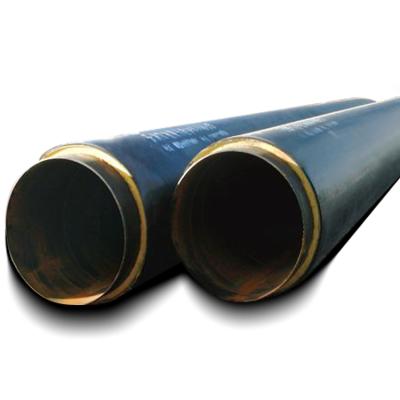 China Insulation Industrial Steel Pipe with PUR Foam and HDPE Jacket for sale