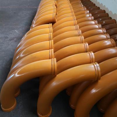 China Construction worksÂ   Quality Concrete Pump Wholesale Customized Elbow 90 Degree Bend Pipe Fitting ST52 for sale