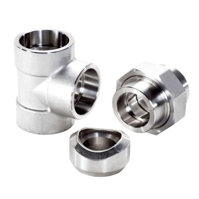 China Carbon Steel ASTM A105 Weld Socket SCH80 Pipe Fitting for sale