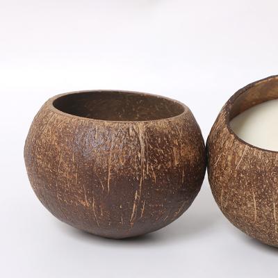 China Hot Selling Birthdays Natural Coconut Candle Coconut Scented Candles Eco - Friendly for sale