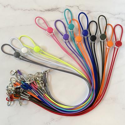 China Hot Selling Polyester+Rubber Amazon Amazon Hot Sale Face Lanyard Kids Masking Adjustable Masking Holder for sale