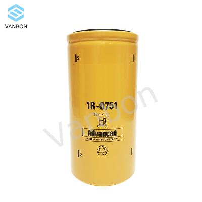 China For Cat Excavators Loader Motor Grader 364-5287 Tractor 1R-0751 306-9199 Advanced High Efficiency Fuel Filter For Cat C7 C9 120K 320D M325B 950G D6N for sale